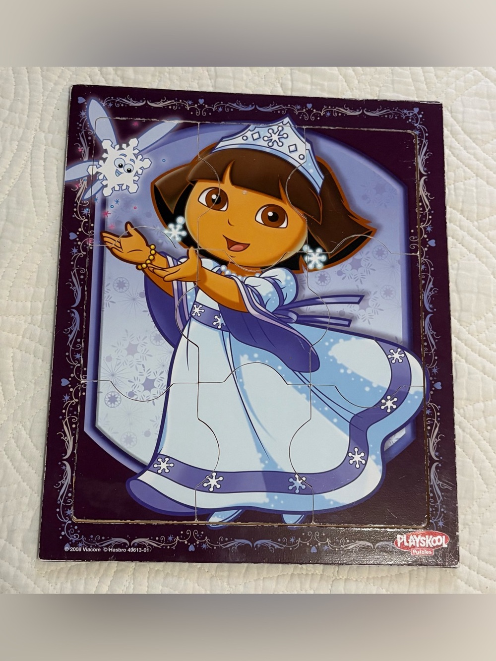 Playskool Dora the Explorer Purple Snow Princess Costume